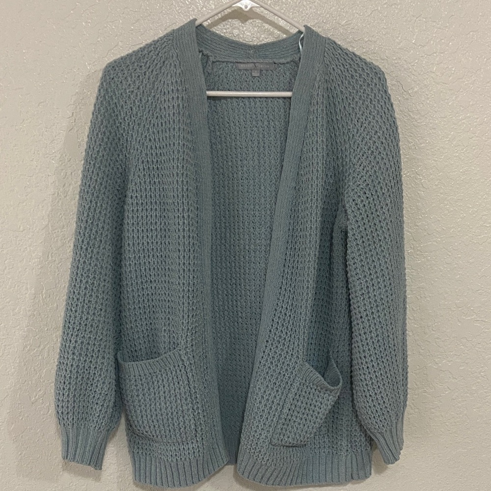 Hearth & Hand Blue Knit Cardigan